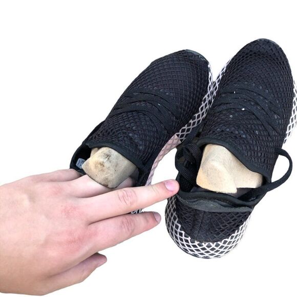 2018 Adidas Deerupt Core Black Clear Lilac Size 6.5 - Picture 12 of 15